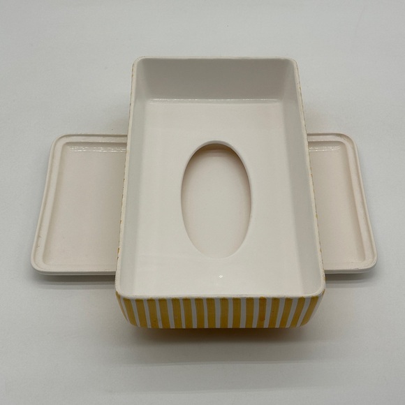 Vintage Porta Ceramic Tissue Holder 11 x 6 Bathroom Containers - Picture 3 of 9